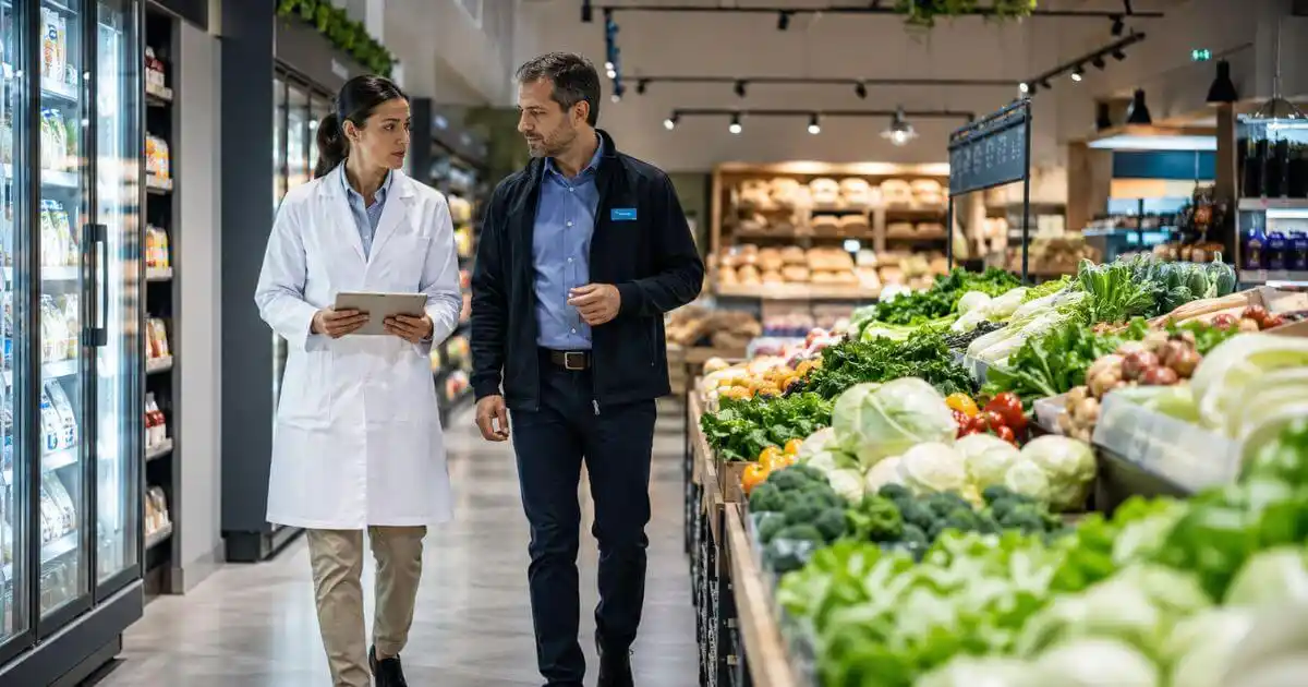 Como a consultoria sanitária ajuda supermercados a venderem com mais segurança